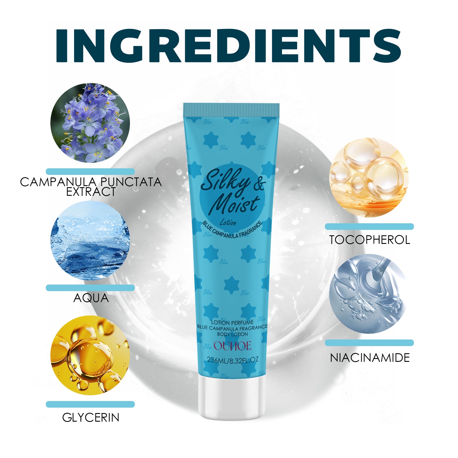 OUHOE Body Toner Lightening Armpit Knee Joint Dark Moisturizing Skin Whitening Body Beauty Care CJ