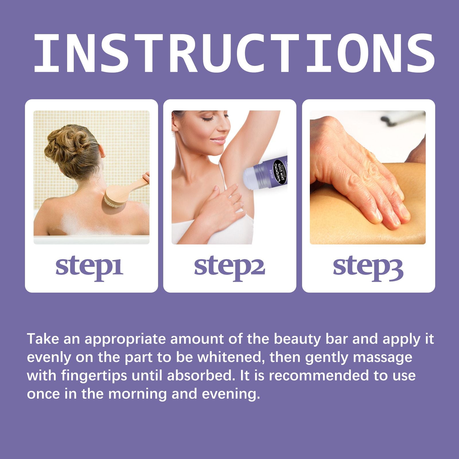 EELHOE Skin Beauty Stick Repairing Skin Reducing Melanin Hydrating Whitening Brightening Skin Care Cream Stick CJ