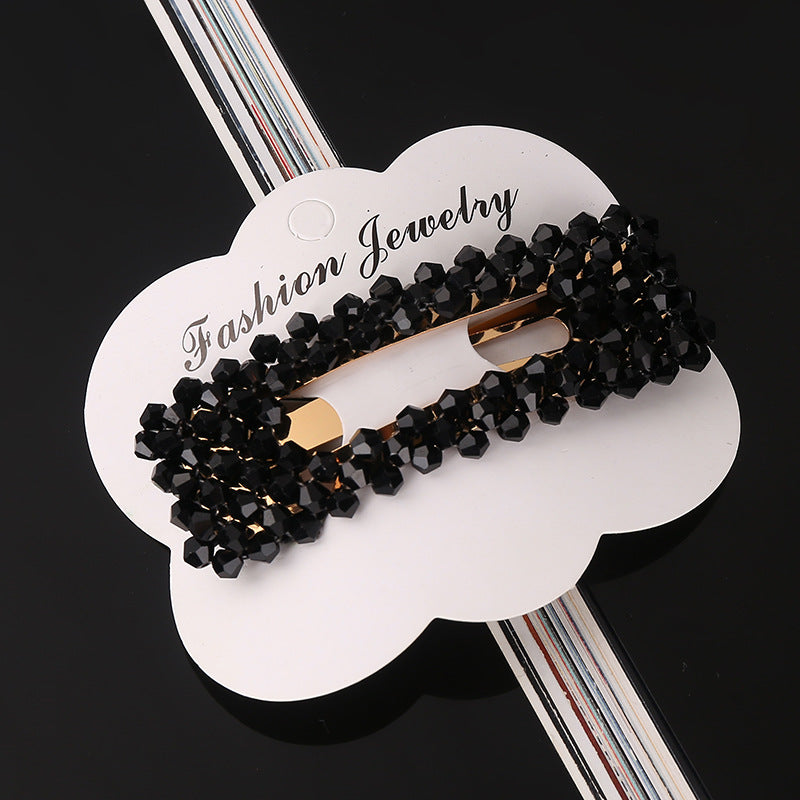 Color crystal hair accessories null