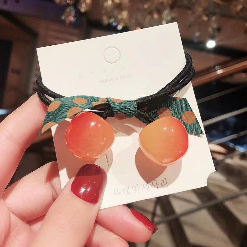 Cherries Hair Tie Hair Accessories null