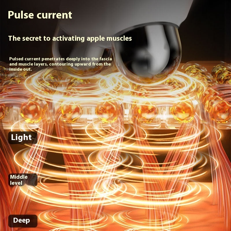 Micro-current Beauty Instrument Facial Care Face Slimming Device CJ