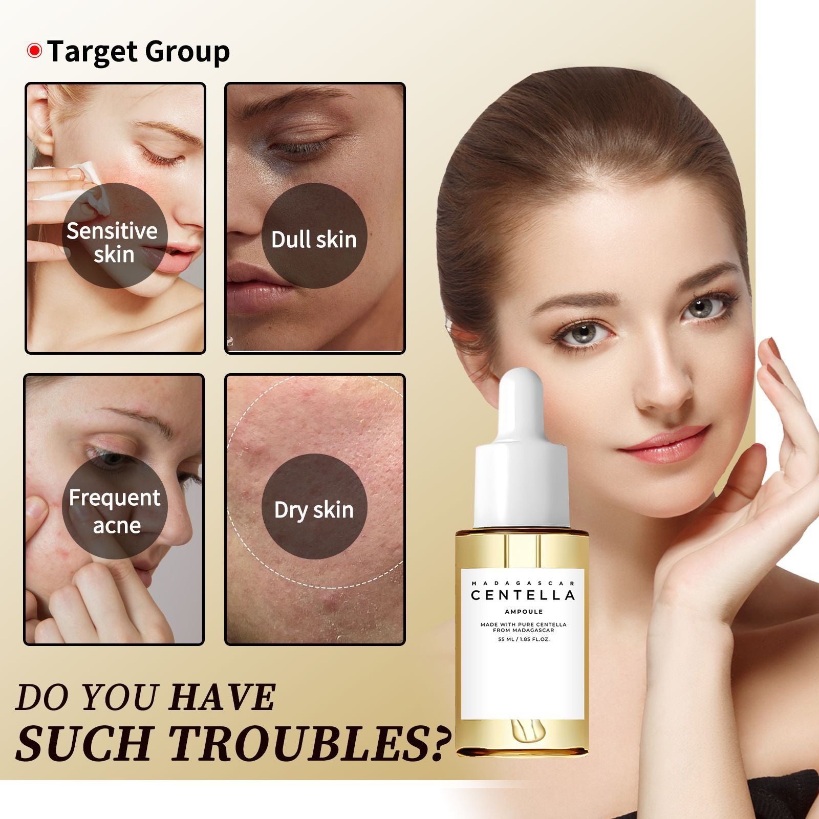 Beauty Madagascar Centella Asiatica Facial Skin Care CJ