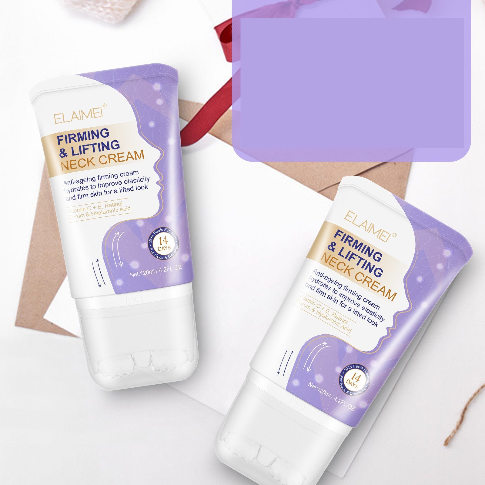 Neck Cream Neckline Cream Smooth Anti Aging Moisturizing Whitening Cream Beauty Firming Skin Care CJ