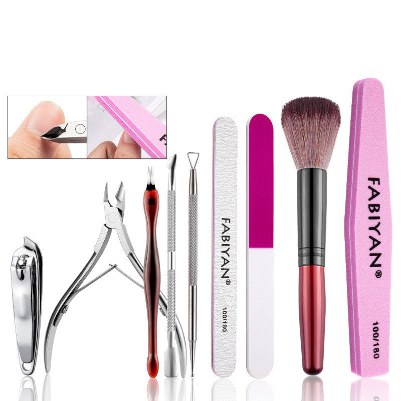Polishing Nail File Polishing Strip Nail Art Tool Set CJ