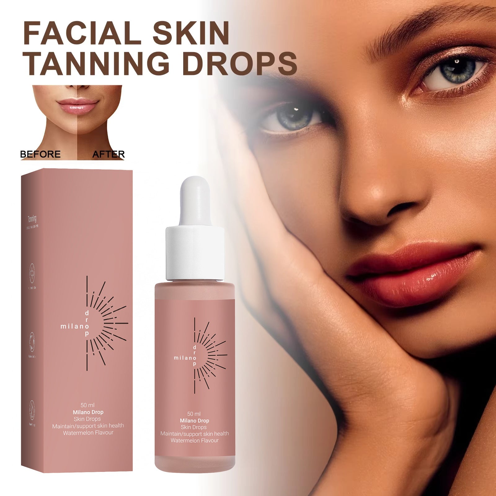 Tanning Face Serum Face Body Tanning