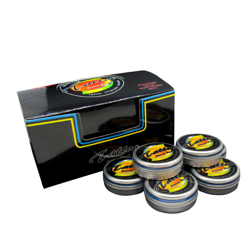 Tattoo Repair Cream Black Iron Box 15g Boxed Repair Cream Skin Cleansing Beauty Tattoo Care CJ