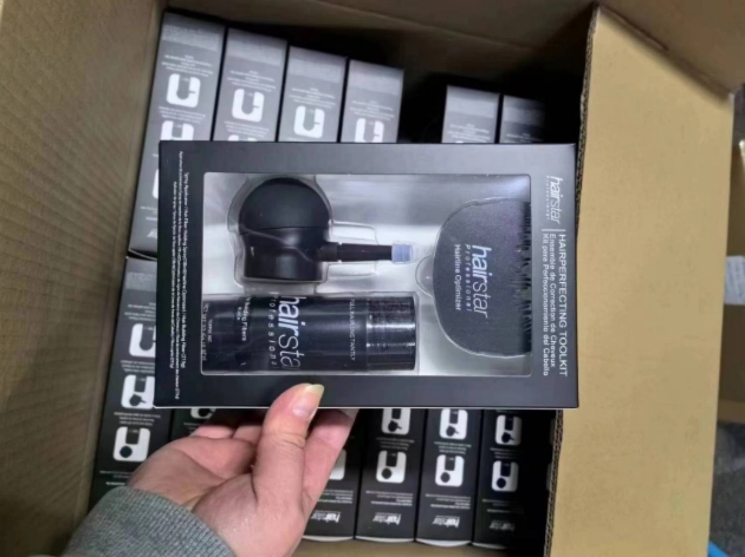 Fiber Powder Nozzle Beauty Tool CJ