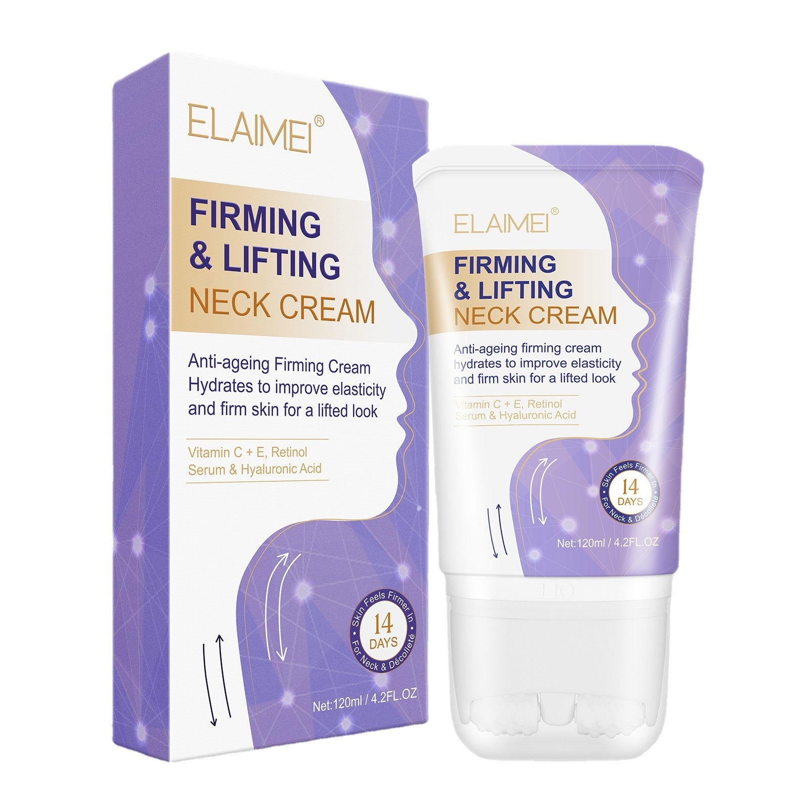 Neck Cream Neckline Cream Smooth Anti Aging Moisturizing Whitening Cream Beauty Firming Skin Care CJ