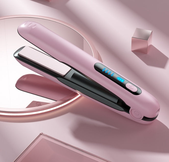 Wireless Hair Straightener  2 IN 1 Roller