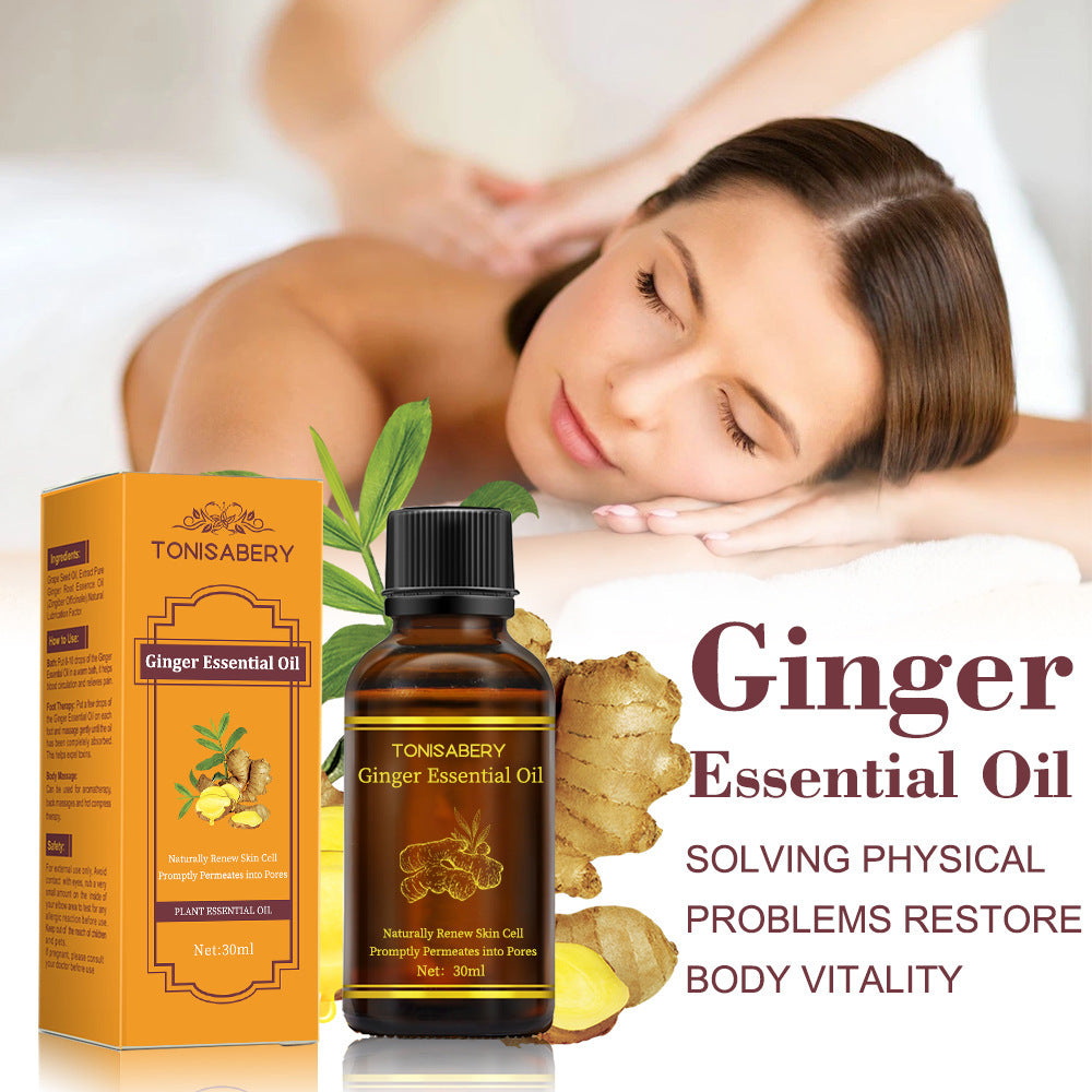Beauty Skin Care Ginger Massage Essential Oil CJ