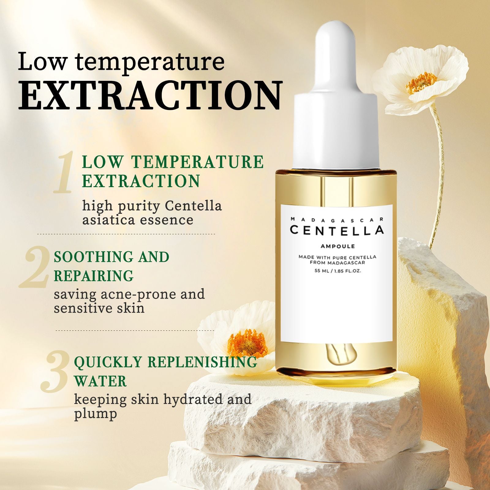 Beauty Madagascar Centella Asiatica Facial Skin Care CJ