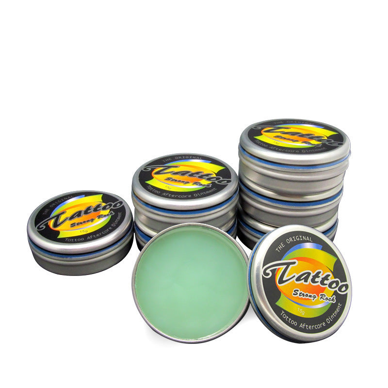 Tattoo Repair Cream Black Iron Box 15g Boxed Repair Cream Skin Cleansing Beauty Tattoo Care CJ