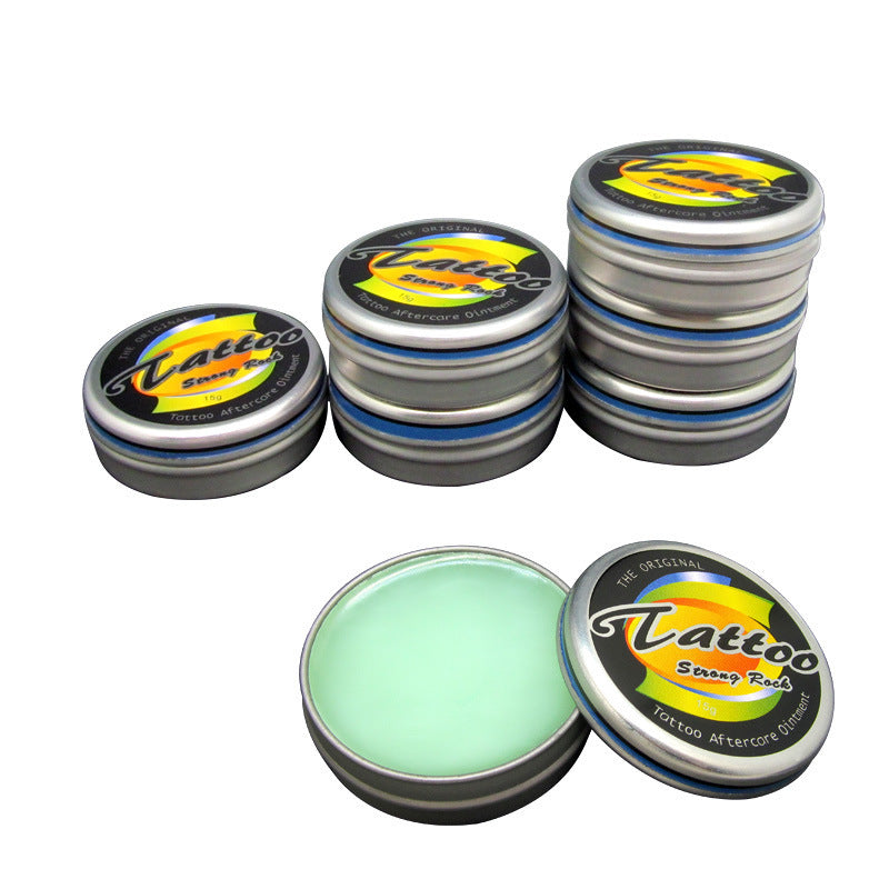 Tattoo Repair Cream Black Iron Box 15g Boxed Repair Cream Skin Cleansing Beauty Tattoo Care CJ